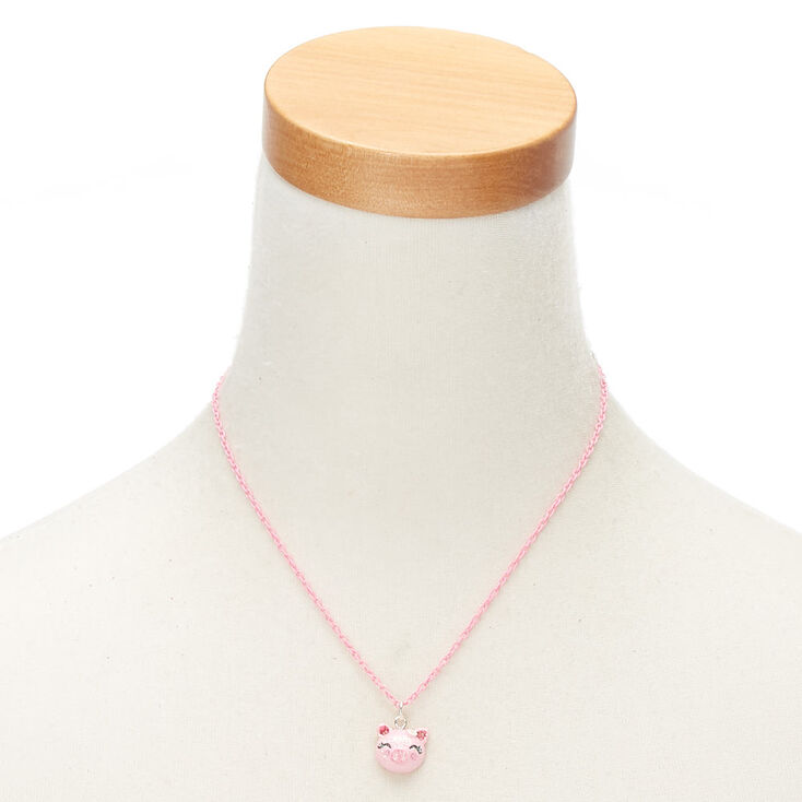 Claire&#39;s Club Pig Jewellery Set - Pink, 3 Pack,