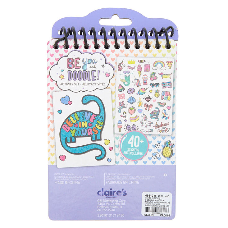 Unicorn Fun Fair Colouring Book Activity Set,