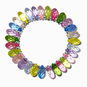 Bracelet &eacute;lastique perle d&#39;imitation et mini ballon &agrave; facettes pastel Claire&#39;s Club,