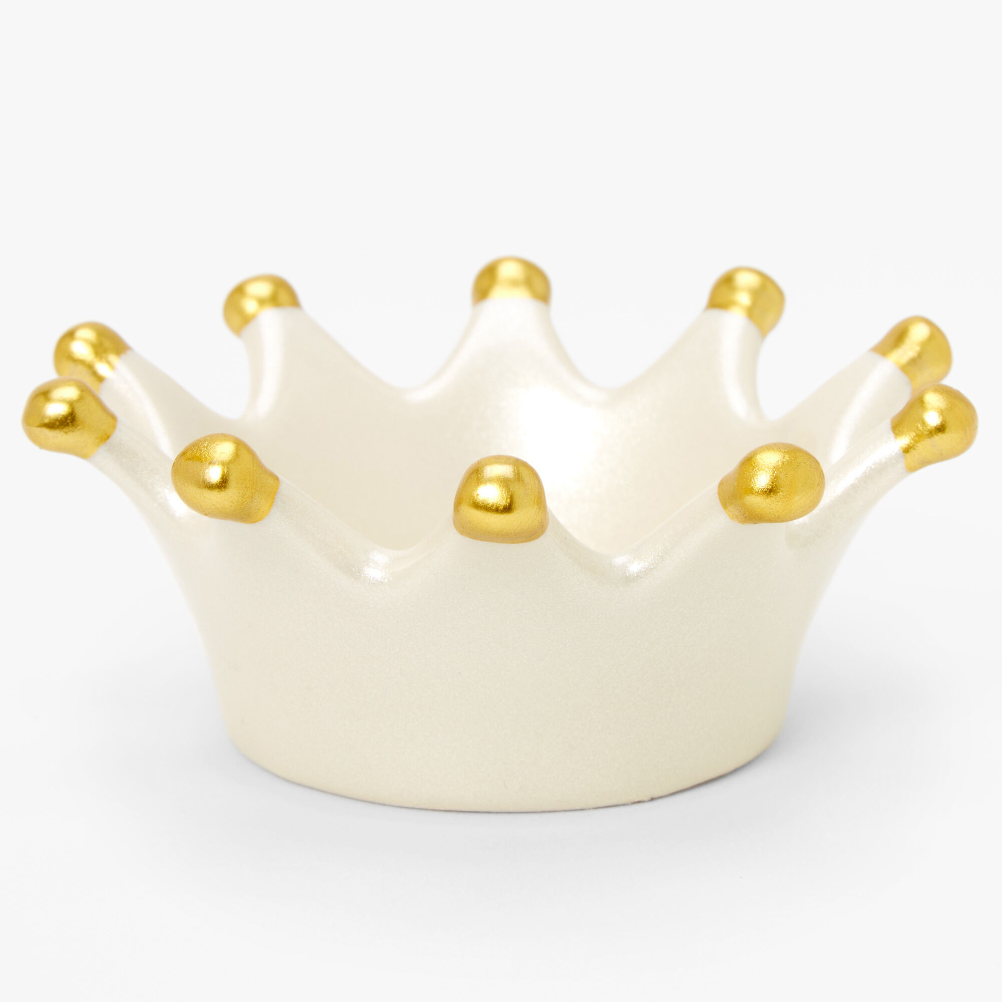 Crown Initial Jewelry Holder Tray - L,