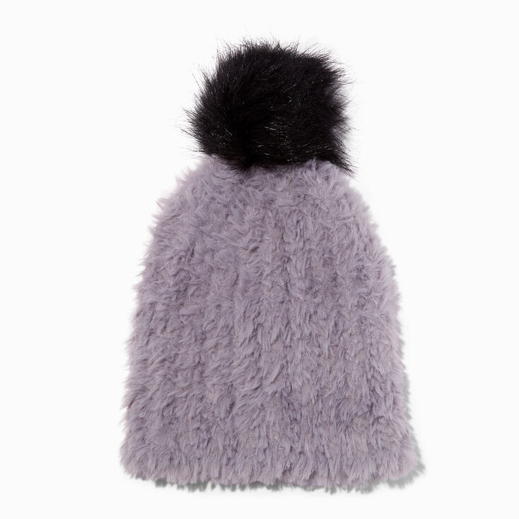 Cozy Grey Beanie Hat,