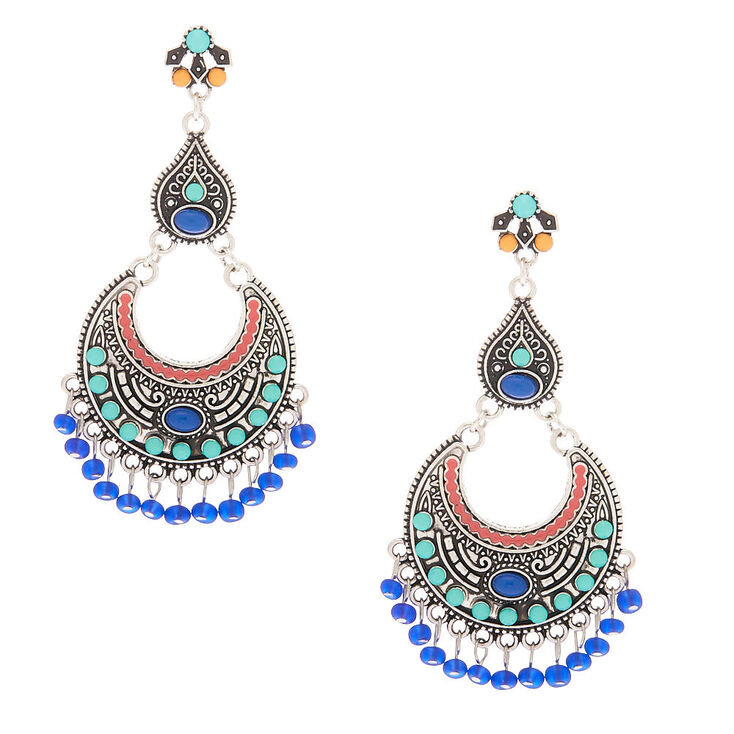 All Summer Long Beaded Hoops