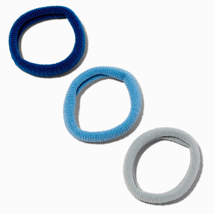 Blue Athletic Hair Claws &amp; Hair Ties - 14 Pack,