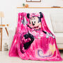 Disney Minnie Mouse Oversized Silk Touch Sherpa Throw Blanket,