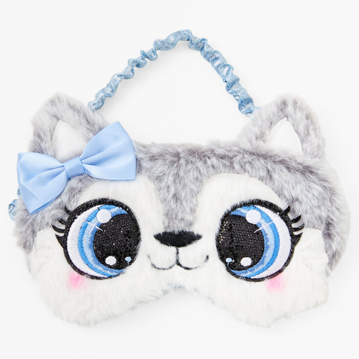 Blue Husky Sleeping Mask,