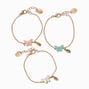 Best Friends Butterfly Chain Bracelets - 3 Pack,