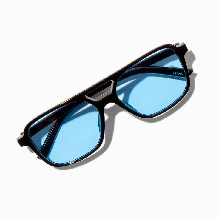 Lunettes de soleil aviateur noires,