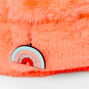 Coral Furry Backpack,