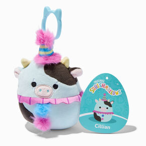 Squishmallows&trade; 3.5&quot; Monster Assorted Plush Bag Clip - Styles Vary,
