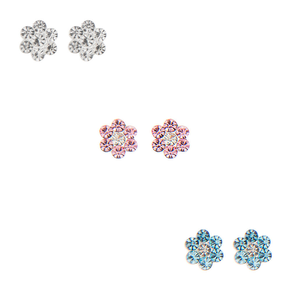 flower stud earrings