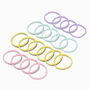 &Eacute;lastiques en lurex pastel Claire&#39;s&nbsp;Club - Lot de 18,