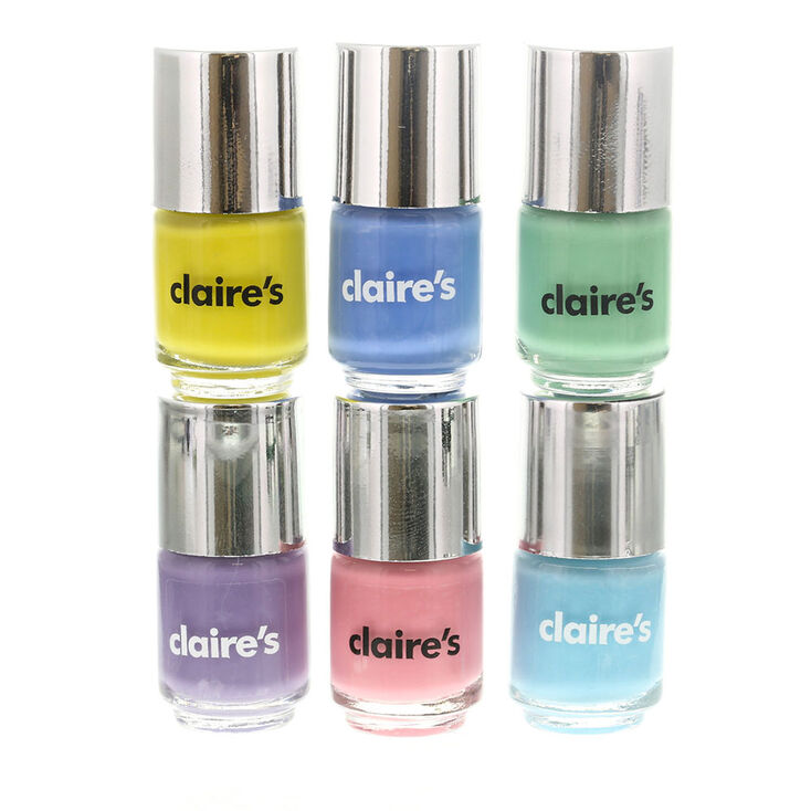 Pastel Nail Polish - 6 Pack,