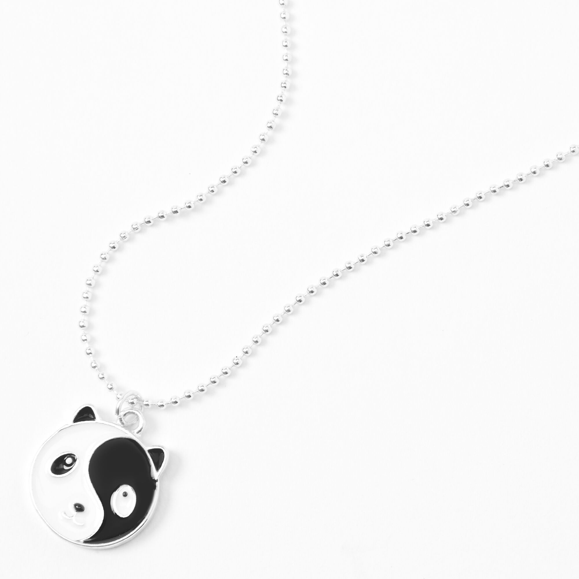 Yin yang necklace best sale claire's