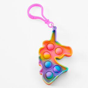 Pop Fashion Unicorn Fidget Toy Keychain,