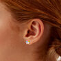 Rainbow Daisy Stud Earrings,