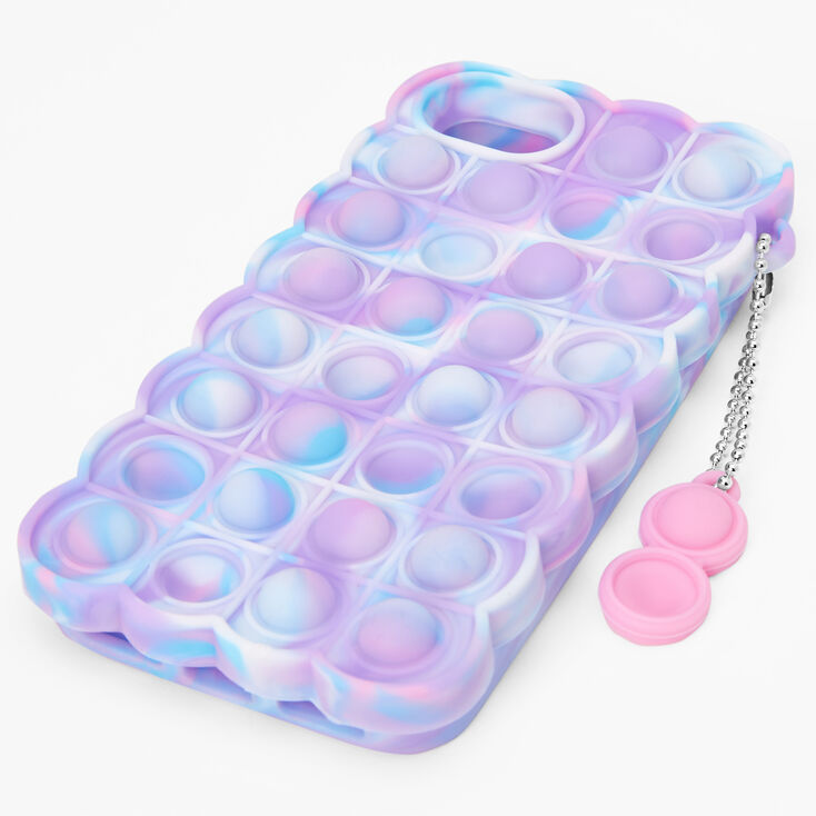 Popper Marbled Silicone Phone Case - Fits iPhone 6/7/8/SE,