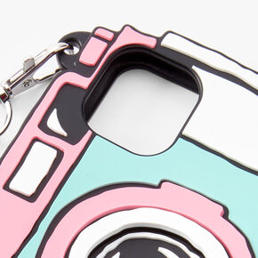 Pastel Camera Silicone Phone Case - Fits iPhone&reg; 11,