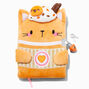 Pumpkin Spice Latte Cat Lock Diary,
