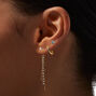 Mixed Metal Glitzy Earring Stackables Set - 12 Pack,