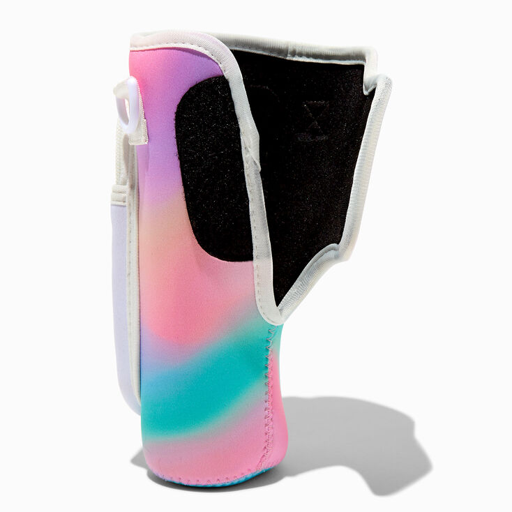 Tie Dye Crossbody Water Bottle Holder,