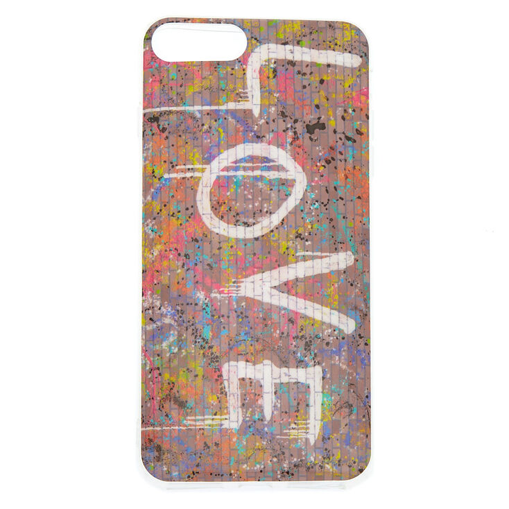 Coque de portable graffiti Love - Compatible avec iPhone 6/7/8 Plus,