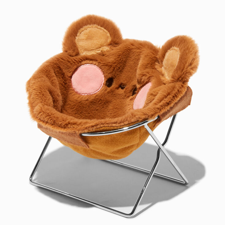 Brown Bear Papasan Chair Phone Holder,