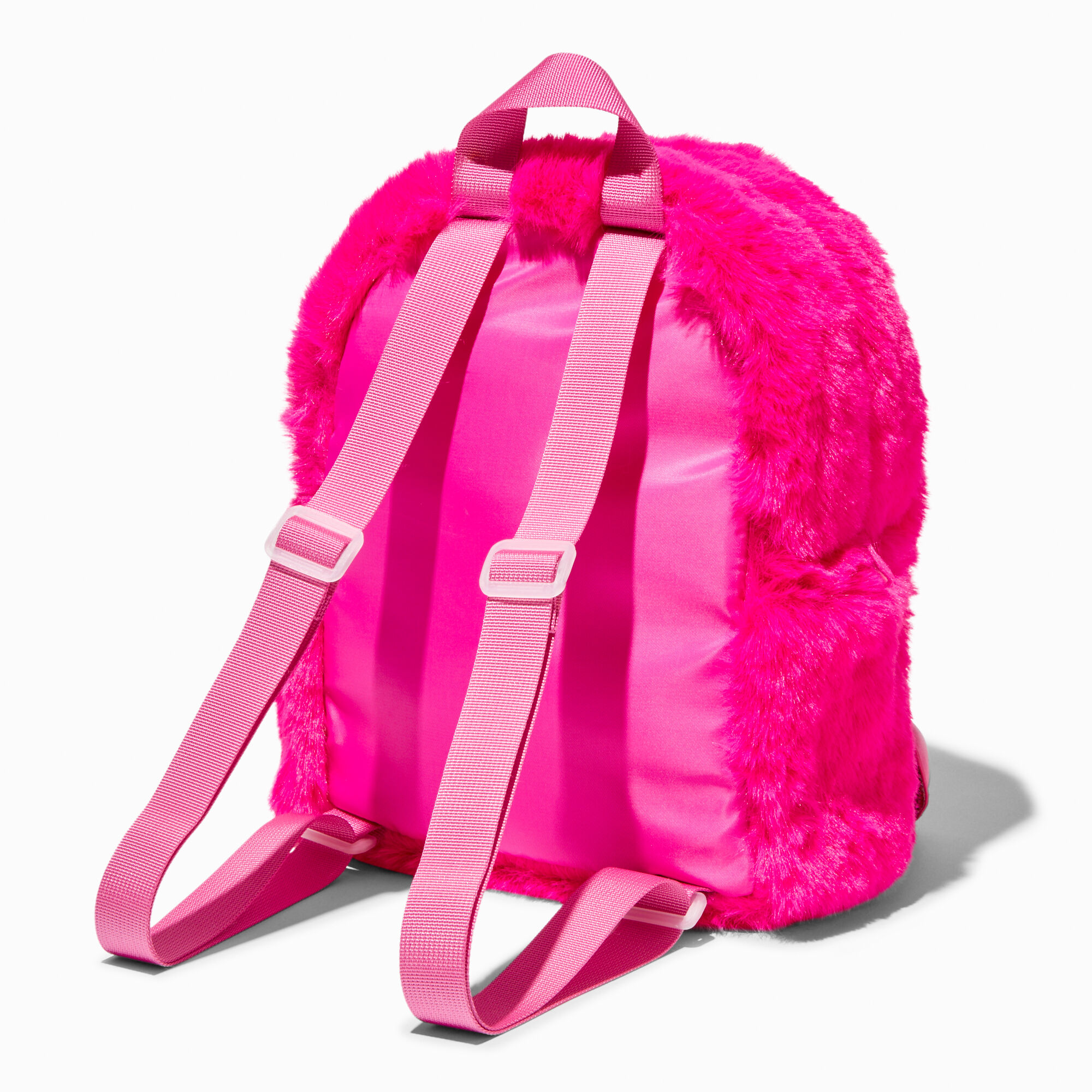 Hot pink fur bag discount