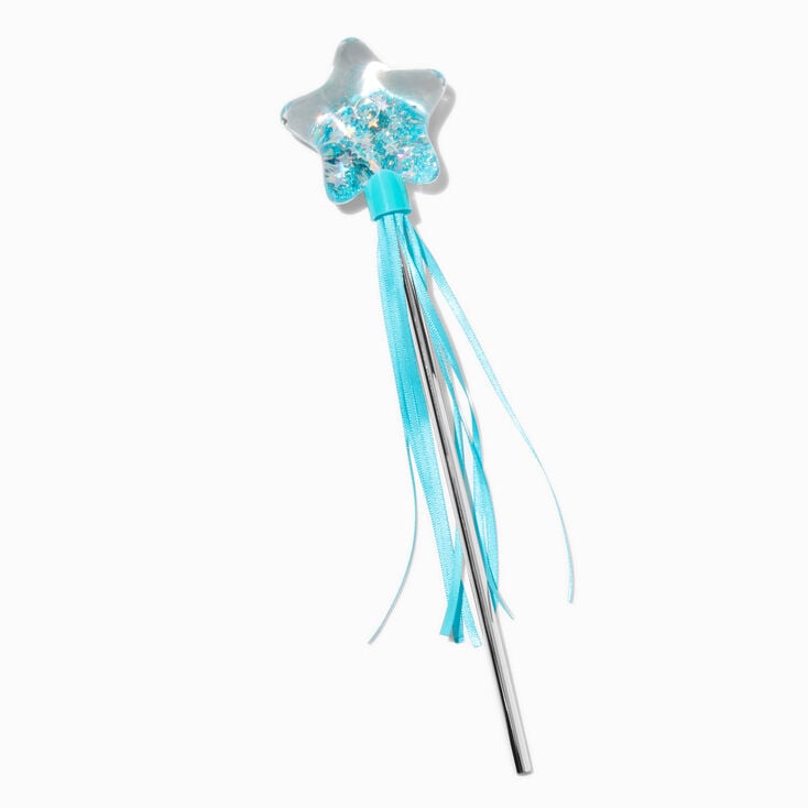 Claire's Club Water-Filled Blue Star Wand