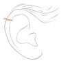 Rose Gold 18G Embellished Star Helix Hoop Earring,