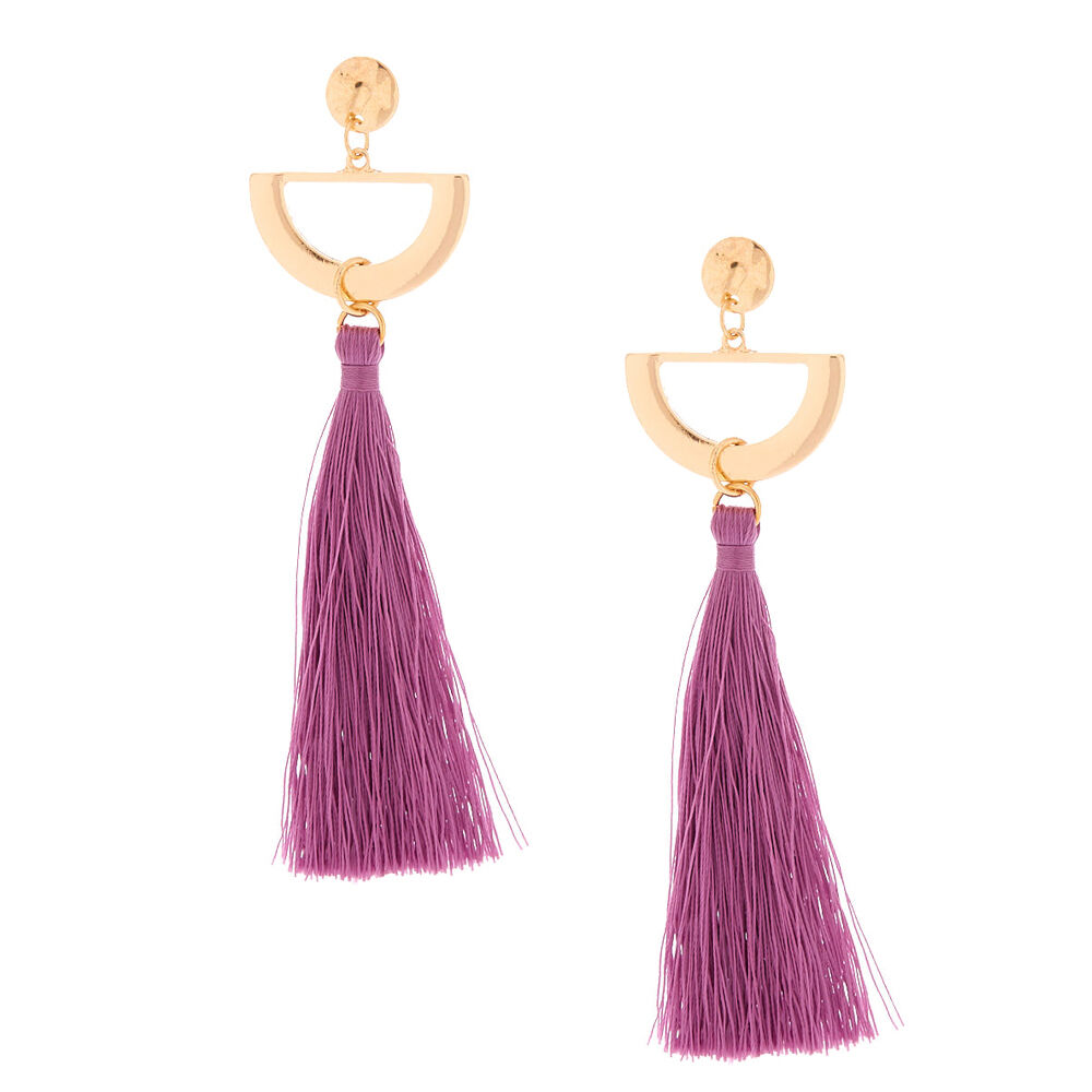 Claire's best sale tassel earrings