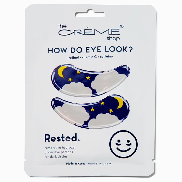 The Cr&egrave;me Shop&reg; How Do I Look? Rested. Restorative Hydrogel Under Eye Patches - 2 Pack,