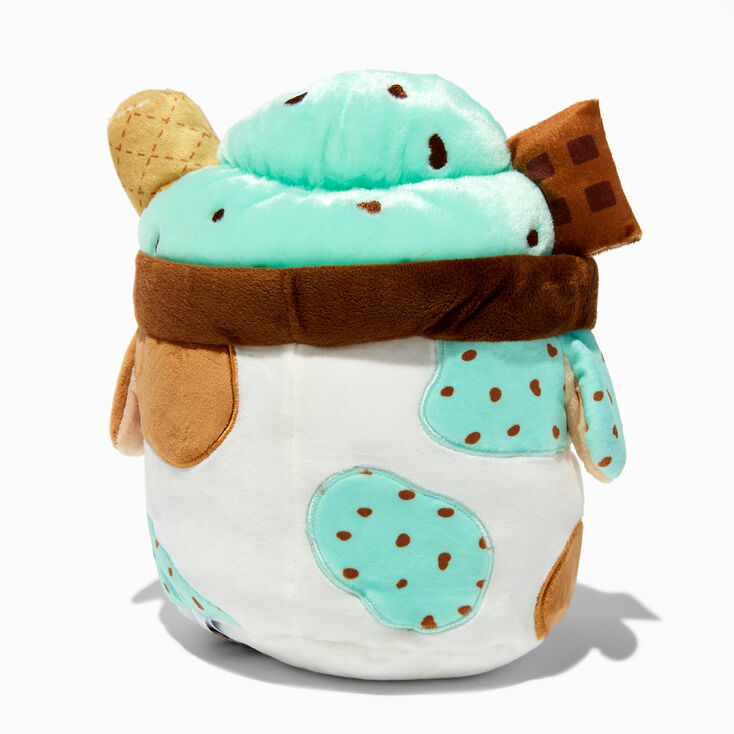 &#35;Plush Goals by Cuddle Barn&reg; 11&#39;&#39; Mint Chocolate Chip Mooshake Plush Toy,