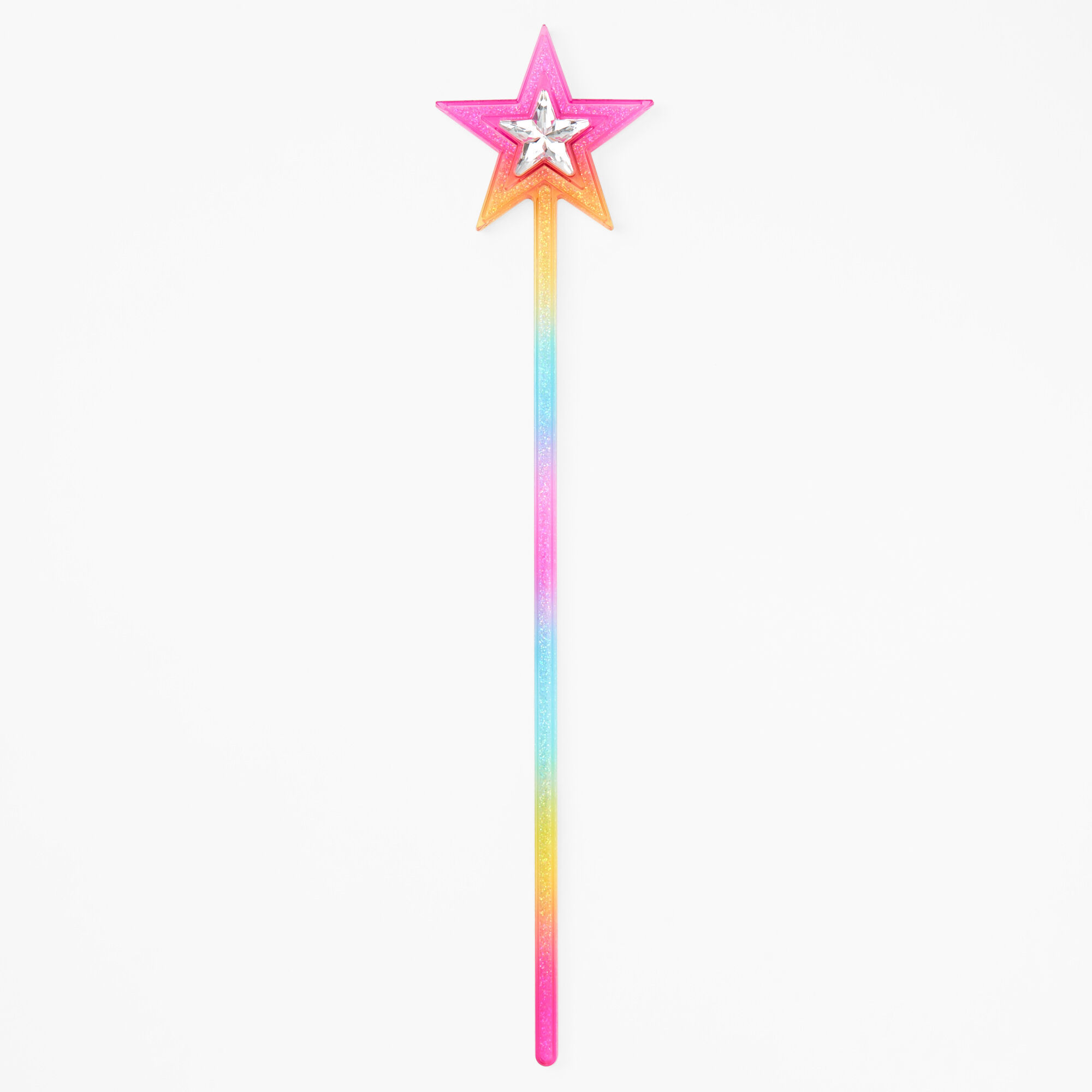 Claire s Club Rainbow Star Wand