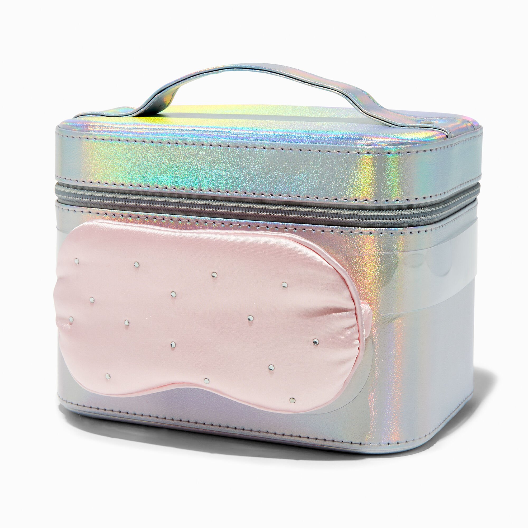 View Claires Holographic Makeup Set Silver information