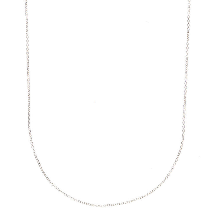 Silver Chain Necklace,