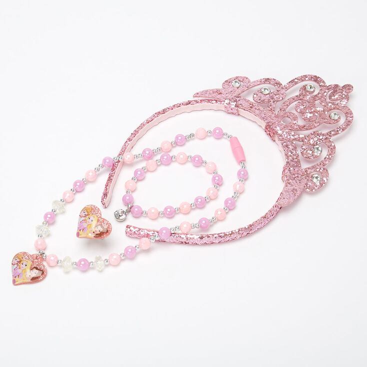 &copy;Disney Princess Headband &amp; Jewellery Set &ndash; Pink, 4 Pack,