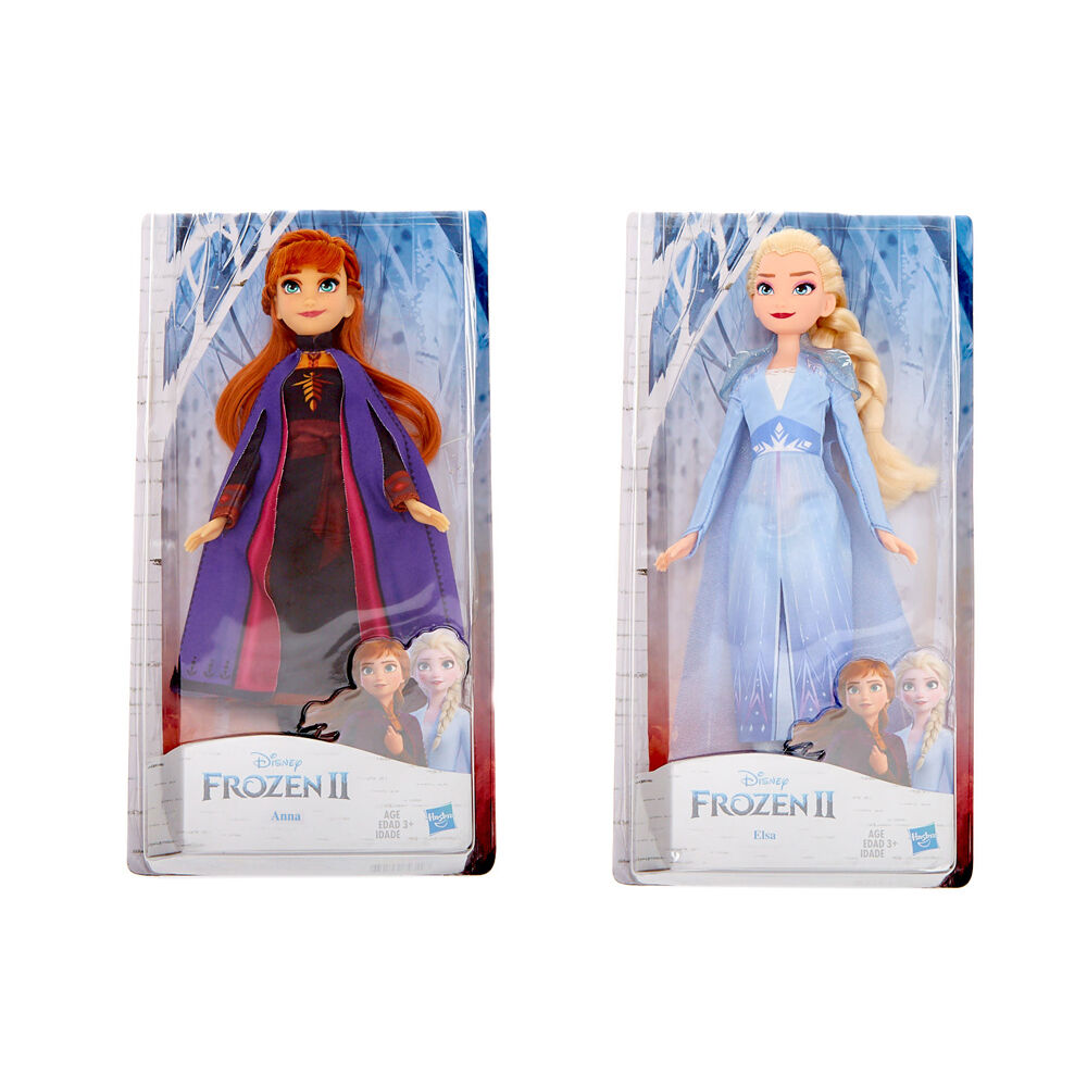 elsa and anna dolls from frozen