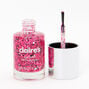 Vernis &agrave; ongles paillet&eacute; - &Eacute;claboussure rose,
