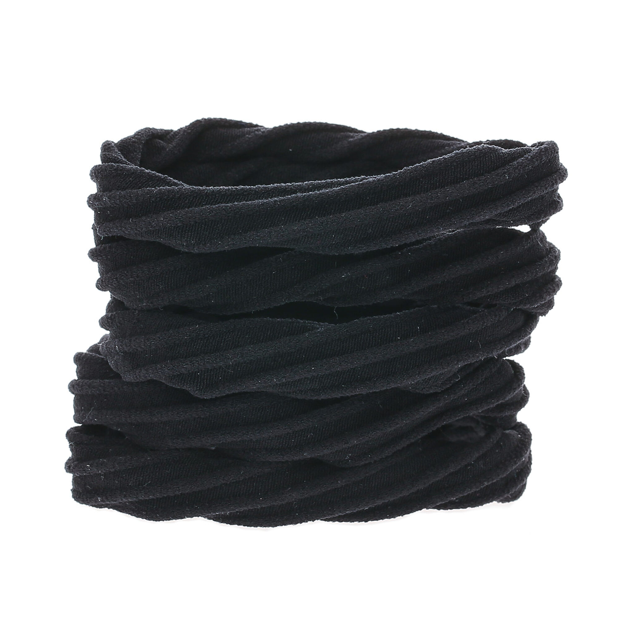 View Claires Twisted Hair Bobbles Black 5 Pack information