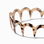 Neutral Tortoiseshell Zig Zag Headbands - 2 Pack,