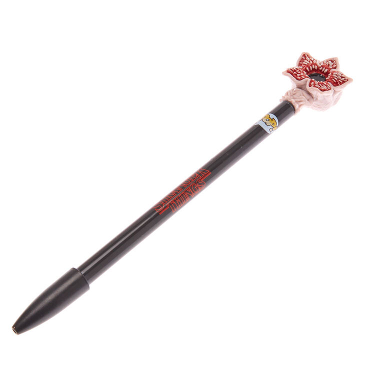 Stylo fantaisie noir Stranger Things,