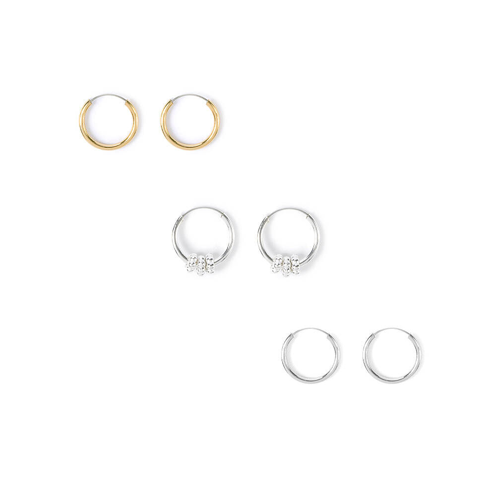 Claire's small sales hoop earrings