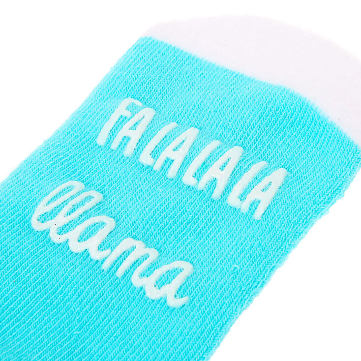 Llama Socks &amp; Sleeping Mask Set,