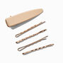 Gold Hair Pins &amp; Clips - 5 Pack ,