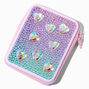 Heart Bling Pink Makeup Tin,