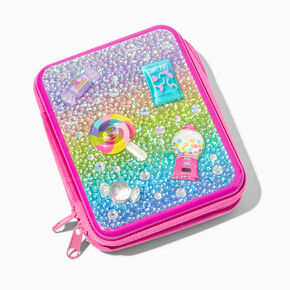 Rainbow Candy Bling Makeup Tin,