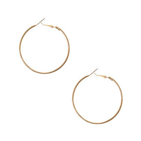 Gold-tone 55MM Hoop Earrings,