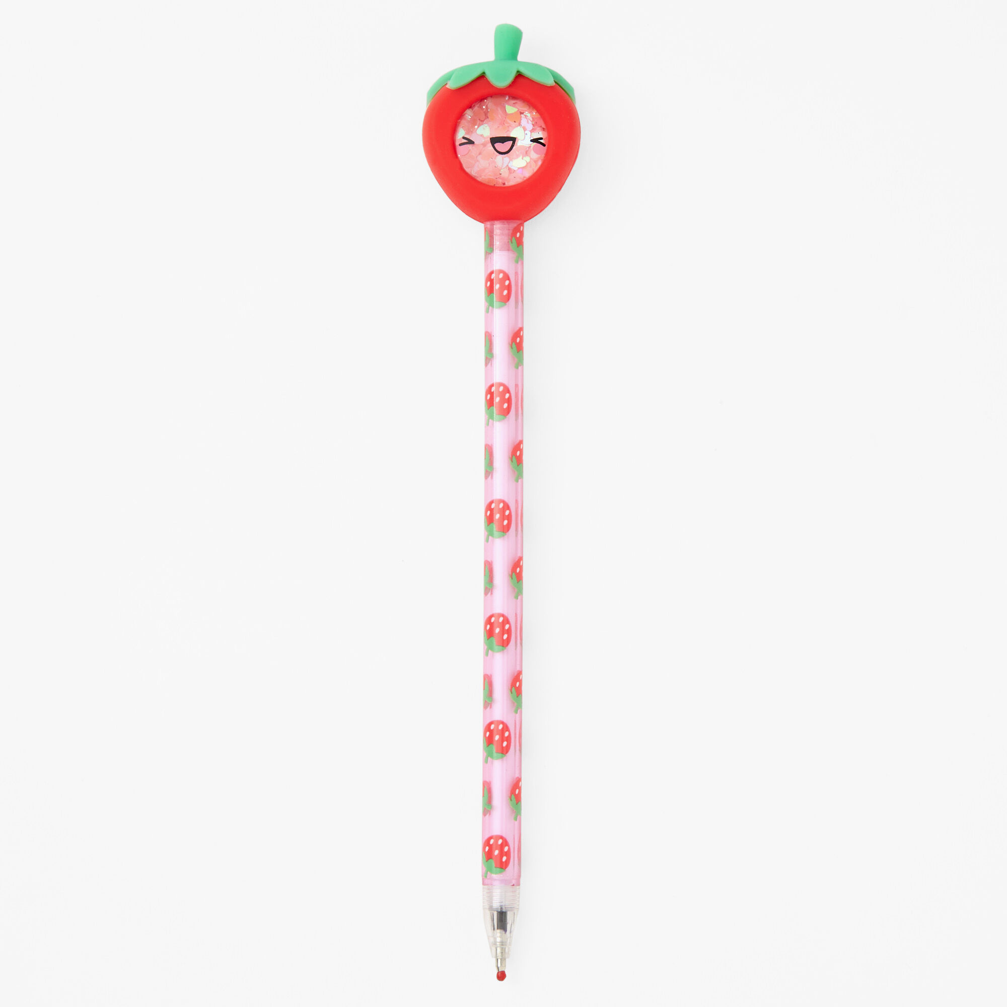 Strawberry Confetti Top Pen,