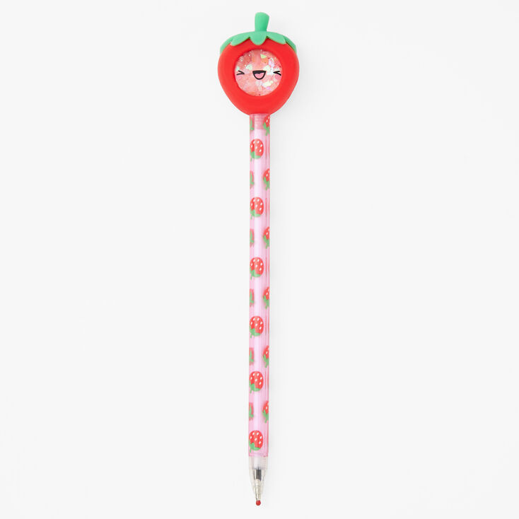 Strawberry Confetti Top Pen,