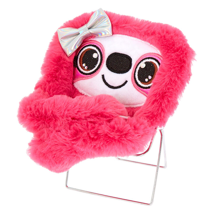 Sandy The Sloth Chair Phone Holder Pink Claire S